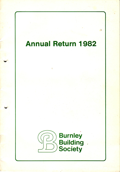 Burnley Building Society Annual Report 1982