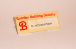 Burnley Building Society - Badge